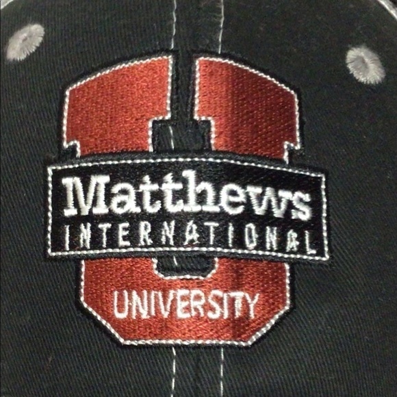𝅺matthews International University Hat Baseball Cap - Picture 2 of 7